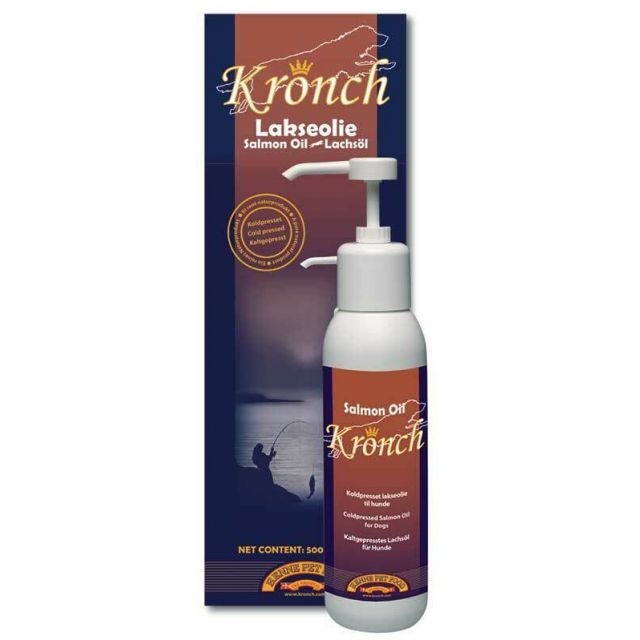 Kronch Henne Zalmolie Hond  - 1 liter