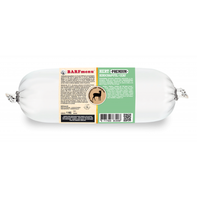 Barfmenu Hert Premium - 1 kg