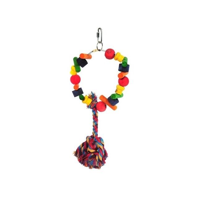 Happy Pet Speelgoed Papegaai Cartwheel Assorti - 28x15x8 cm