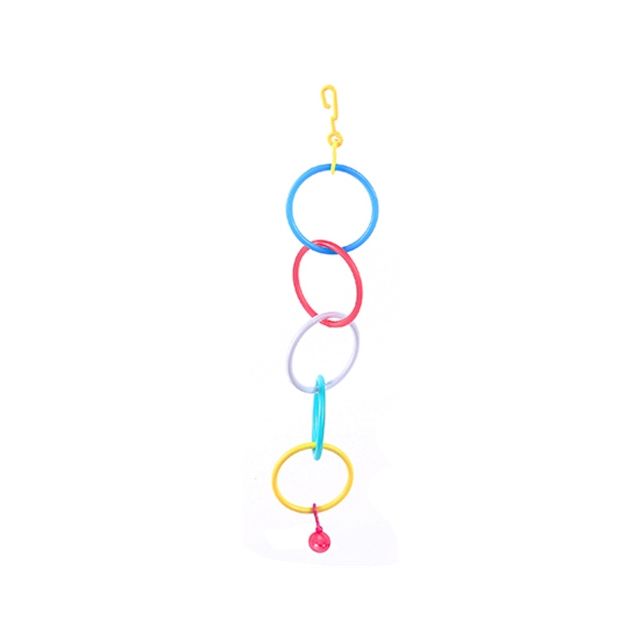happy pet gym ringen gekleurd met bel 5X5X25 CM