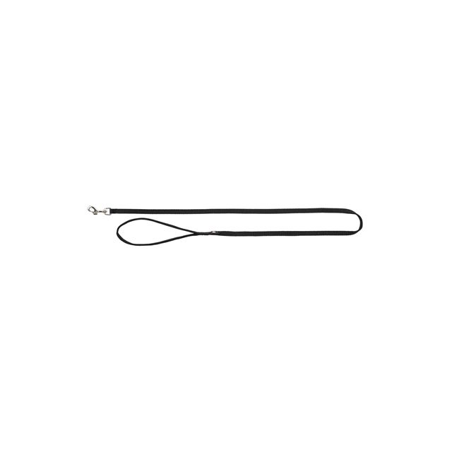 trixie premium hondenriem zwart 100X2,5 CM
