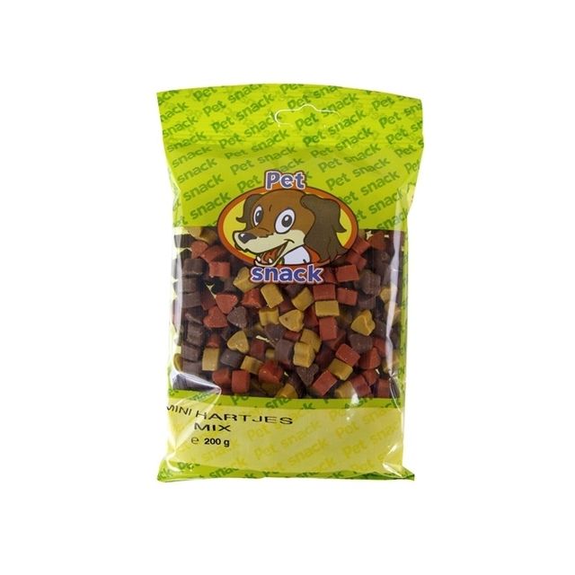 Petsnack Mini Hartjes Mix - 14x200 gr