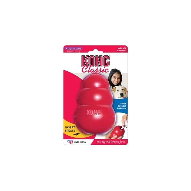 KONG Classic Rood  XL -9x9x12,5 cm
