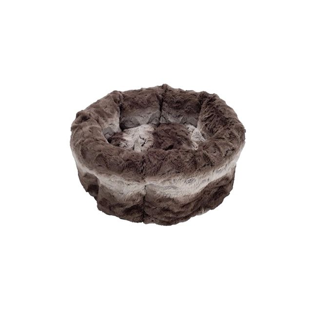 Rosewood Kattenmand Snuggle Grijs & Creme - 38 cm