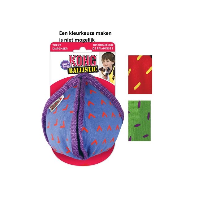 KONG Ballistic Hide 'N Treat Assorti -12,5x12,5x12,5 cm