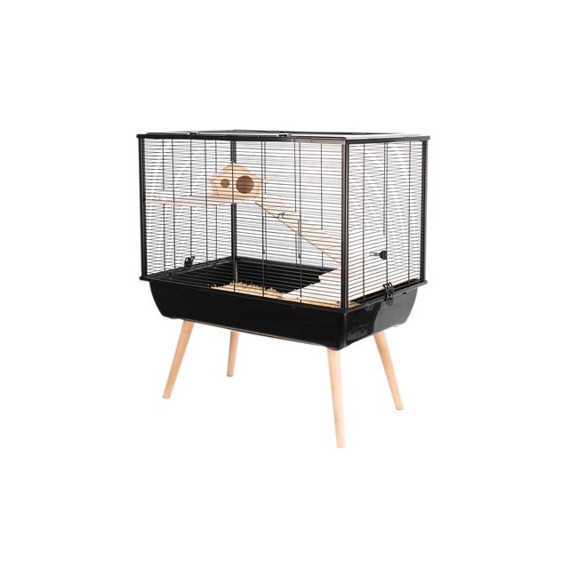 Zolux Knaagdierkooi Neo Silta Zwart -78x48x58 cm