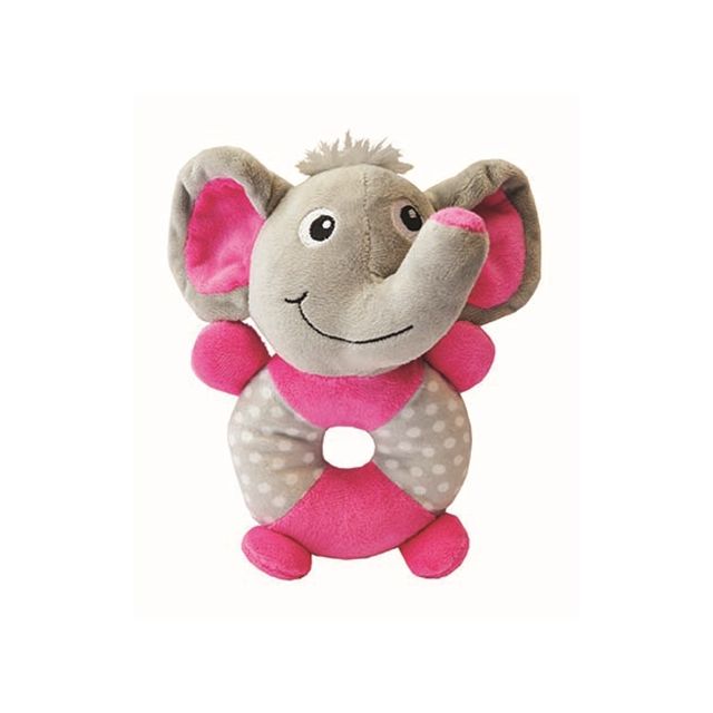 Little Rascals Pluche Speelring Olifant -20x17x8 cm