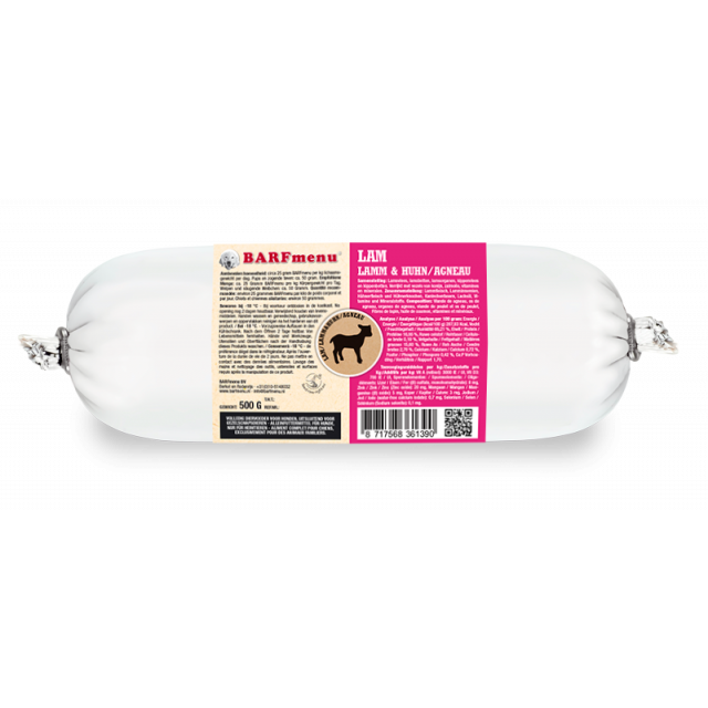 Barfmenu Lam - 500 gram