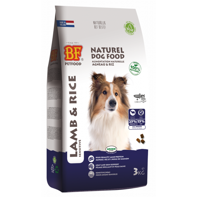 Biofood Lam & Rijst - 3 kg
