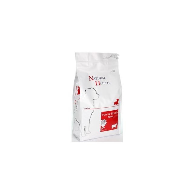 Natural Health Dog Adult Lam & Rice -2 kg