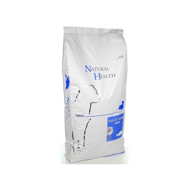Natural Health Dog Fish & Rice - 12,5 kg
