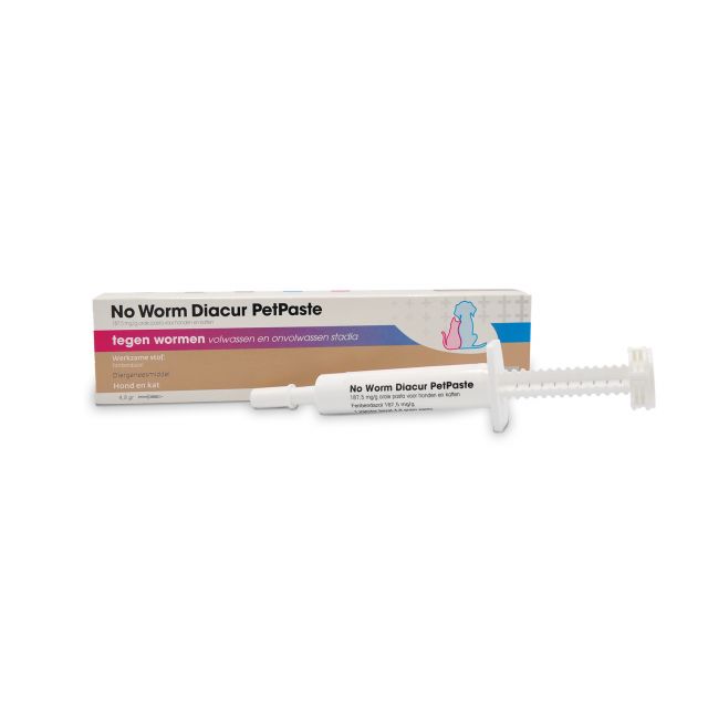 No Worm Diacur Petpaste -4.8 ml (=gelijk aan panacure)