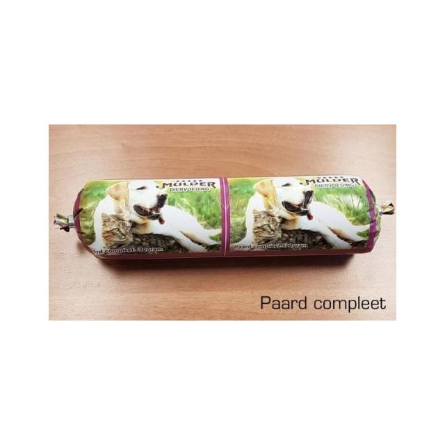 Mulder Paard Compleet Worst -500 gram