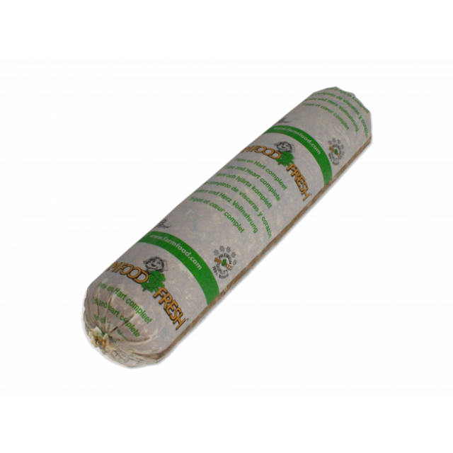 Farm Food Fresh compleet Worst Pens & hart -250 gram