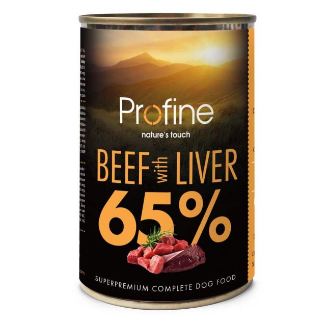 Profine Pure Meat Beef & Beefliver  -400 gram