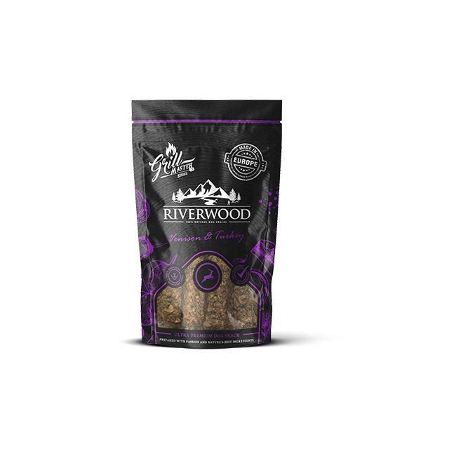 Riverwood Grillmaster Snack Venison & Turkey-100 gram