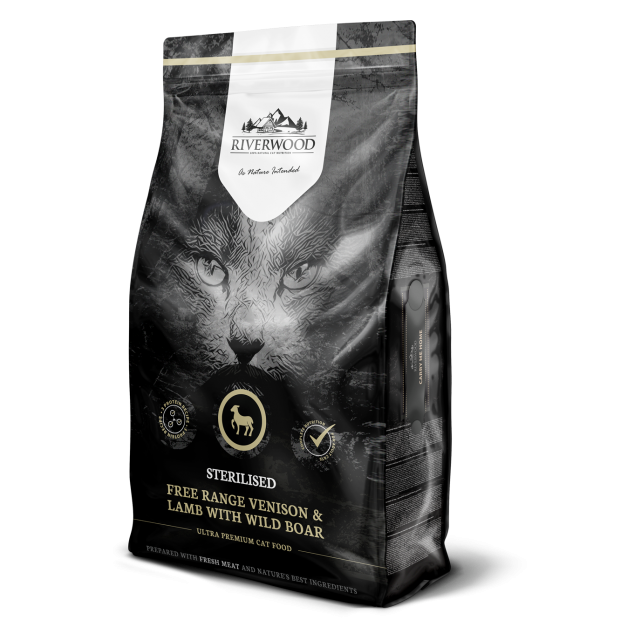 Riverwood Cat Sterilised Venison, Lamb with Rabbit -6 kg