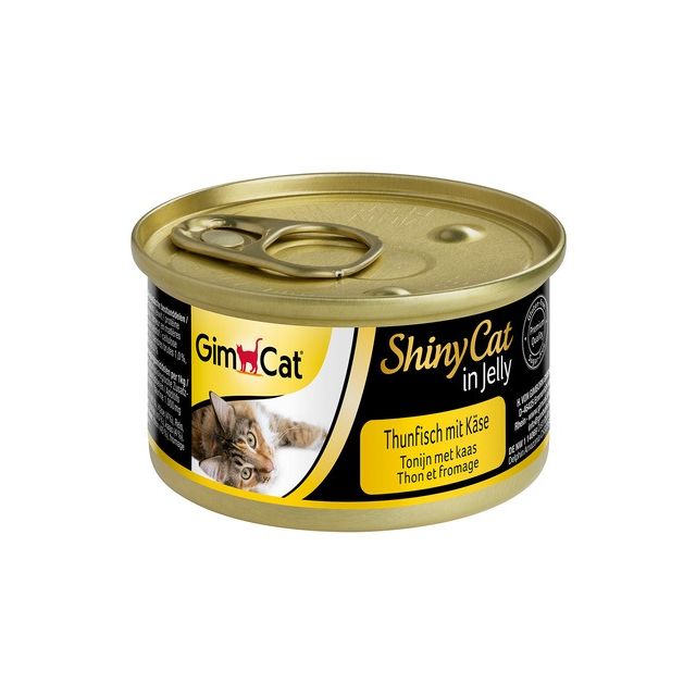 Gimcat Shinycat in Jelly Tonijn & Kaas - 70 gr