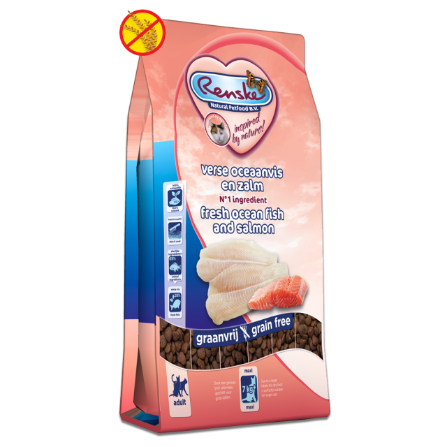 Renske Super Premium Adult Maxi Verse Oceaanvis En Zalm - 6 kg
